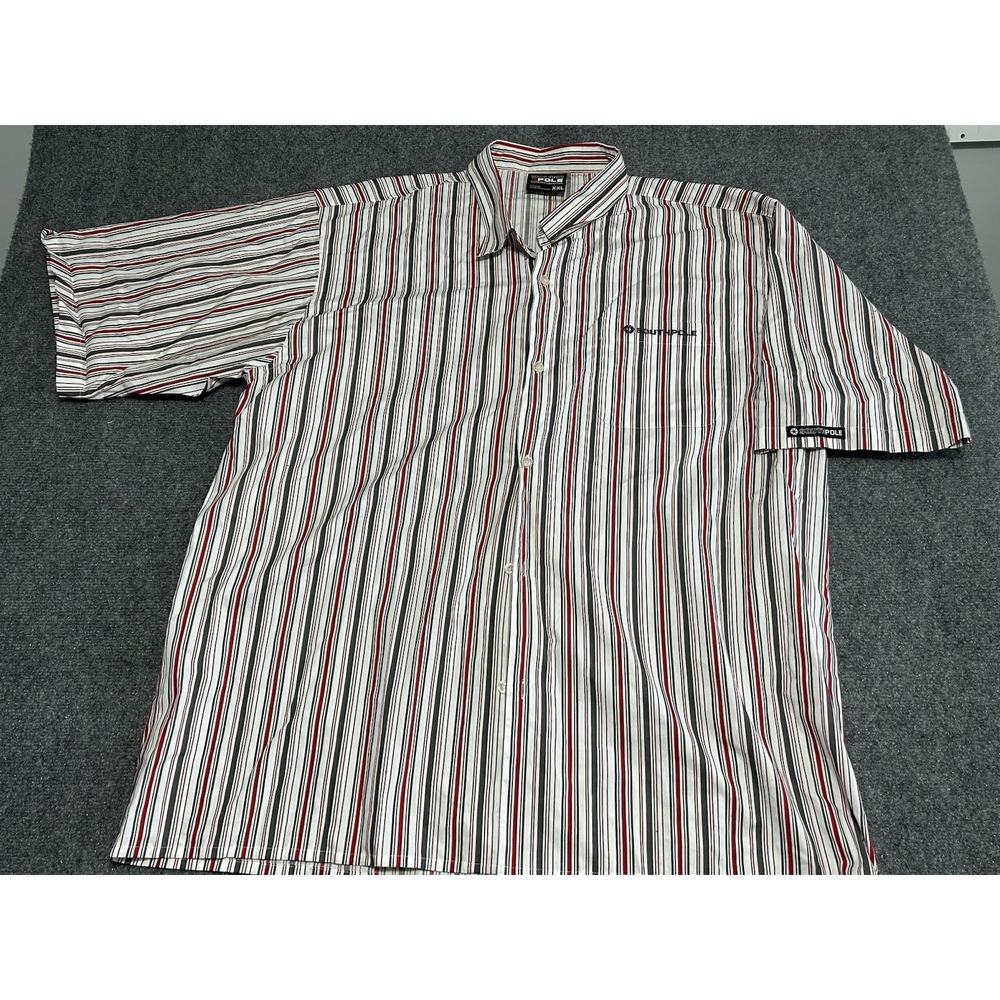 Mens South Pole Short Sleeve Button Down Shirt Urban Hip Hop Streetwear Size XXL
